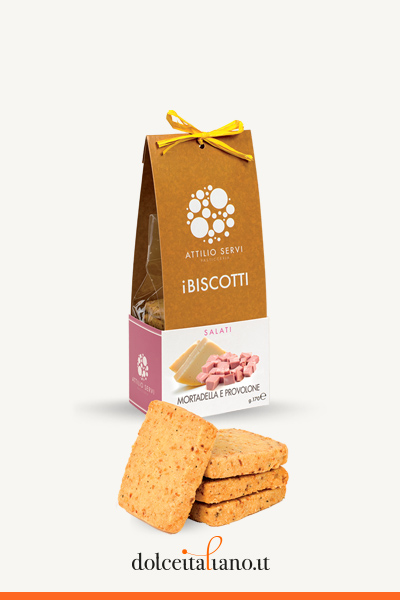 Biscotti Mortadella e Provolone di Attilio Servi g 170,00