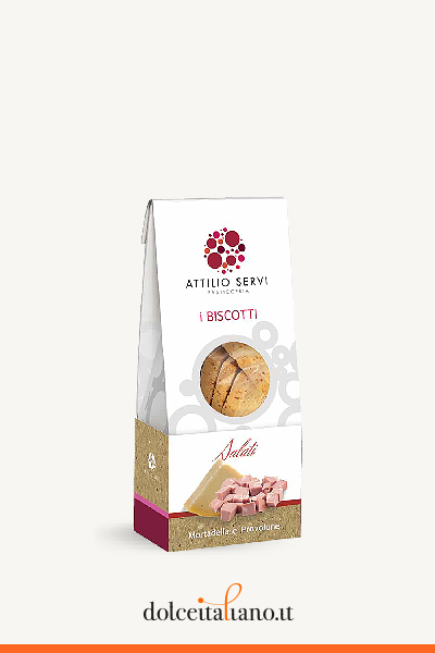 Mortadella and Provolone biscuits by Attilio Servi g 170,00