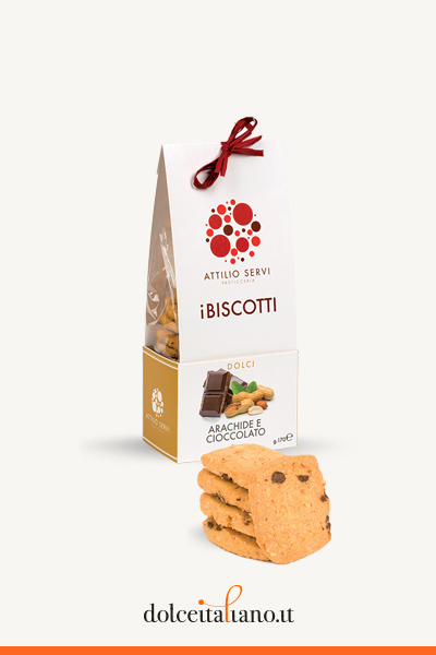 Biscotti arachidi e cioccolato di Attilio Servi