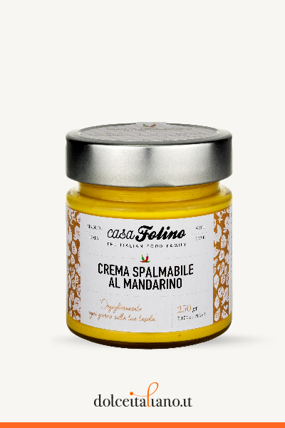 Mandarin Spreadable Cream by CasaFolino
