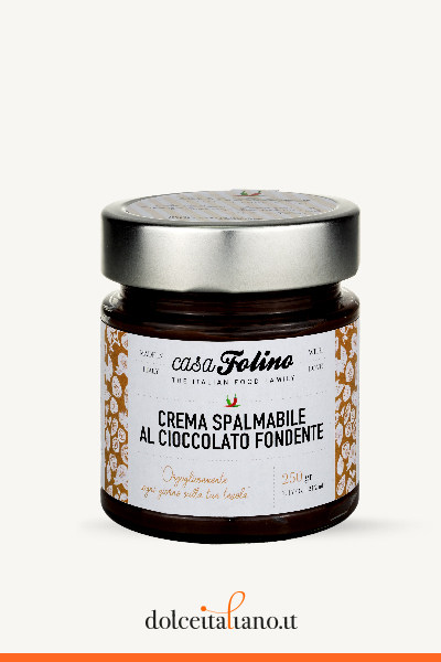 Dark Chocolate Spreadable Cream by CasaFolino